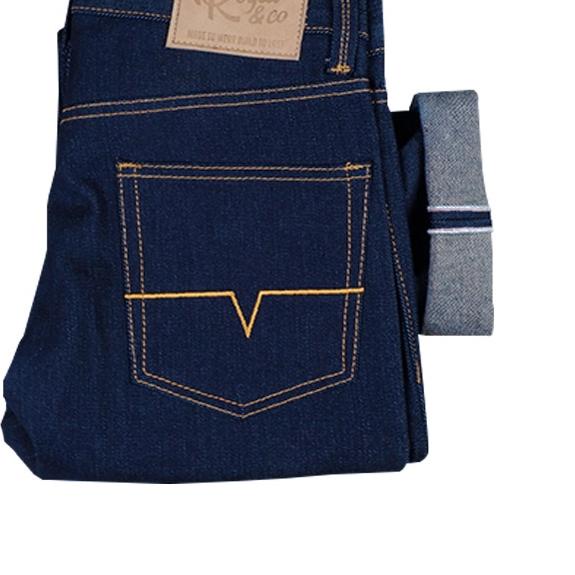 ❈ DENIM SELVEDGE 14.5 OZ BLUE INDIGO ➪