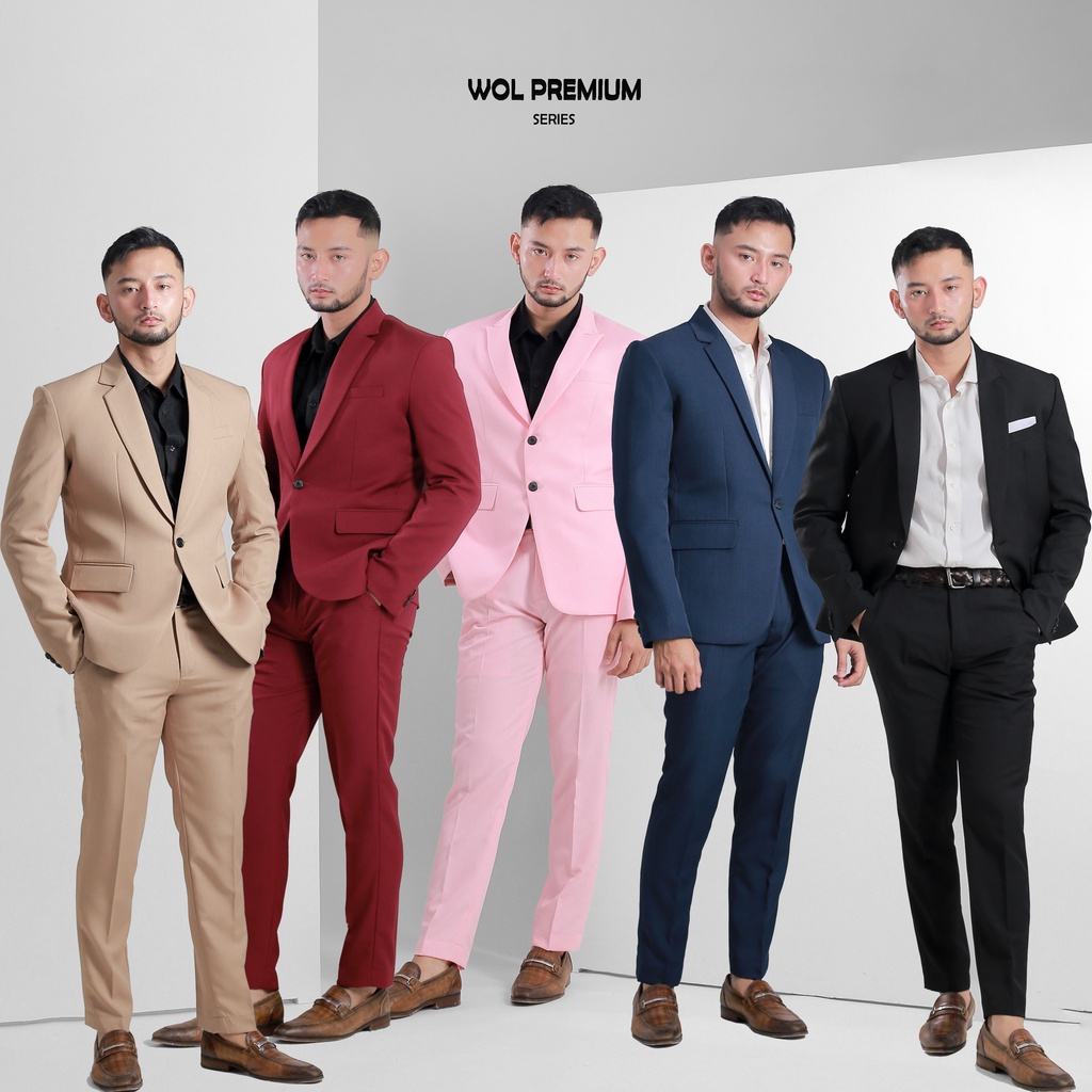 Setelan Jas dan Celana Pria - Jas Formal Pria - Jas Pria Premium - Jas Blazer Pria - Doff