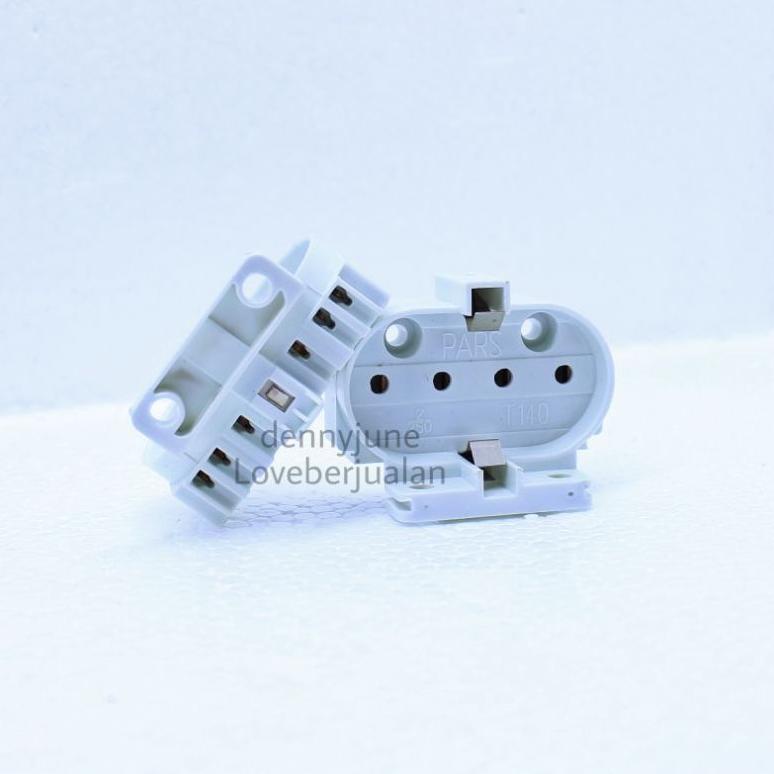 Spektakuler Konektor krustin Ballast 4 Kaki Fitting Dudukan Lampu Socket Philips PLL Promoku