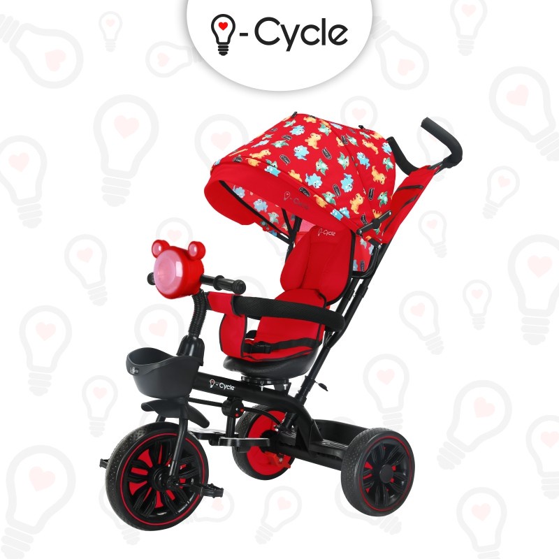 I-CYCLE TC-1907 Flite - Tricycle Stroller Anak