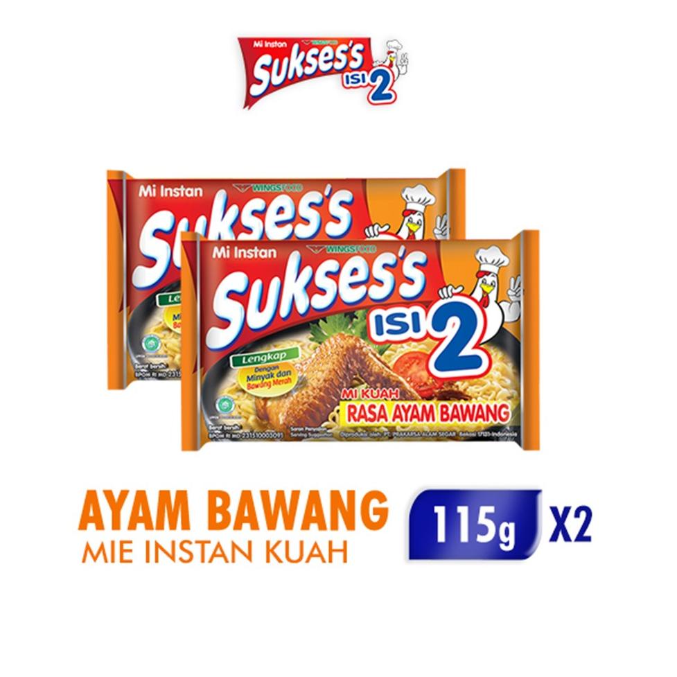 

T99 Mie Suksess Ayam Bawang 115 gr x 2 pcs BIG DISKON ⇪