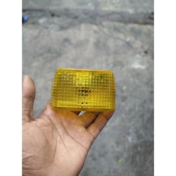 Lampu Senja Panel Dada Suzuki RC 80,RC 100,RC DK KUNING ORI BEKAS