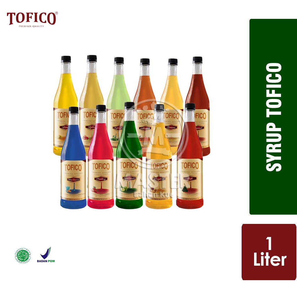 

Tofico Syrup / Sirup Tofico All Varian [Botol Plastik 1 Liter]