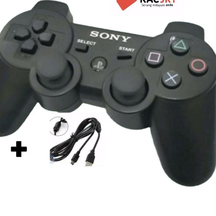 Terbaru STIK PS3 WIRELESS OP ORI PABRIK HITAM STICK PS3 HITAM STIK OP PS3 STICK OP PS3  ✓