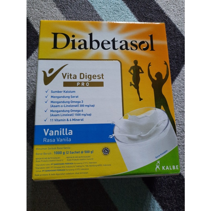 

[ COD ] Diabetasol Vanilla 1000 gr - Vanilla