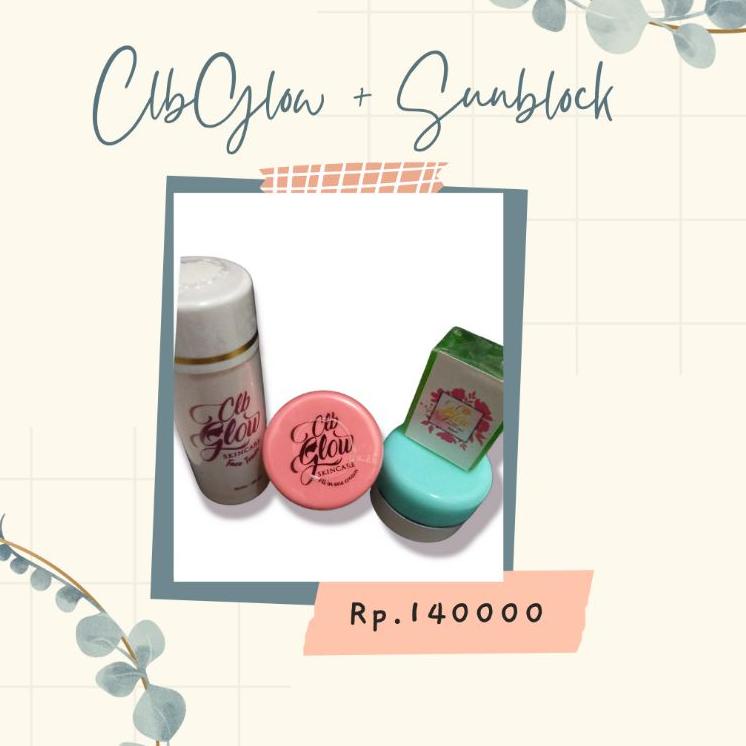 ♧ CLBGLOW SUNBLOCK / CLB GLOW SUNBLOCK ✱