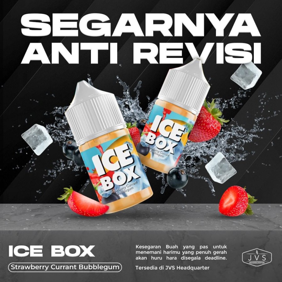 ICE BOX V2 STRAWBERRY CURRANT BUBBLEGUM 30ML 30MG