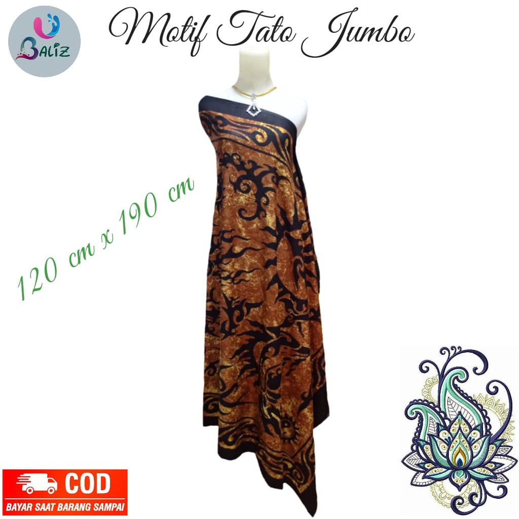 Kain Pantai Kain Bali Pantai - Kain Bali Motif Tato Baru Jumbo - Sarung Pantai SEMBILAN MODE - Sarung Bali - Kain Pantai - Kain Katun Jepang - Kain Untuk Hiasan Dinding - Kain Untuk Plafon Mobil Truk Dan Mobil 3/4 Lainnya