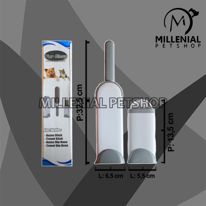 Pembersih Bulu Hewan Kucing Anjing Fur Easy Lint Pet Hair Remover