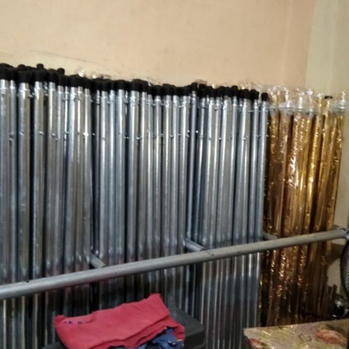 ♬ [TERMURAH ] TIANG BESI GALVANIS ANTENA/BENDERA/WIFI/PARABOLA/TIANG SERBAGUNA 3M ☃