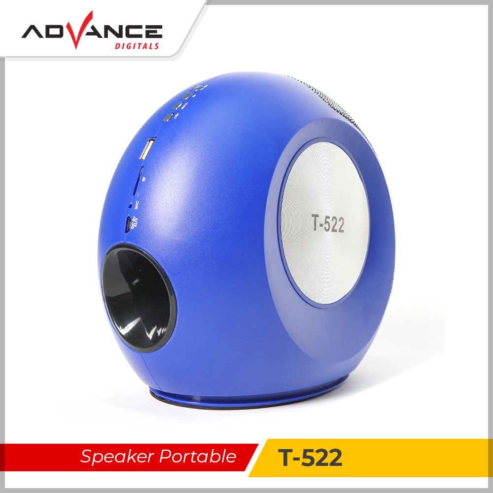 Speaker Bluetooth Advance T522 | Speaker  Advance Speaker TWS Bass - Garansi Resmi 1 Tahun