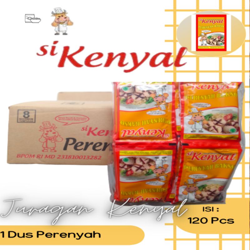 

Tepung Perenyah Bakso Sikenyal 20 gram 1 Dus