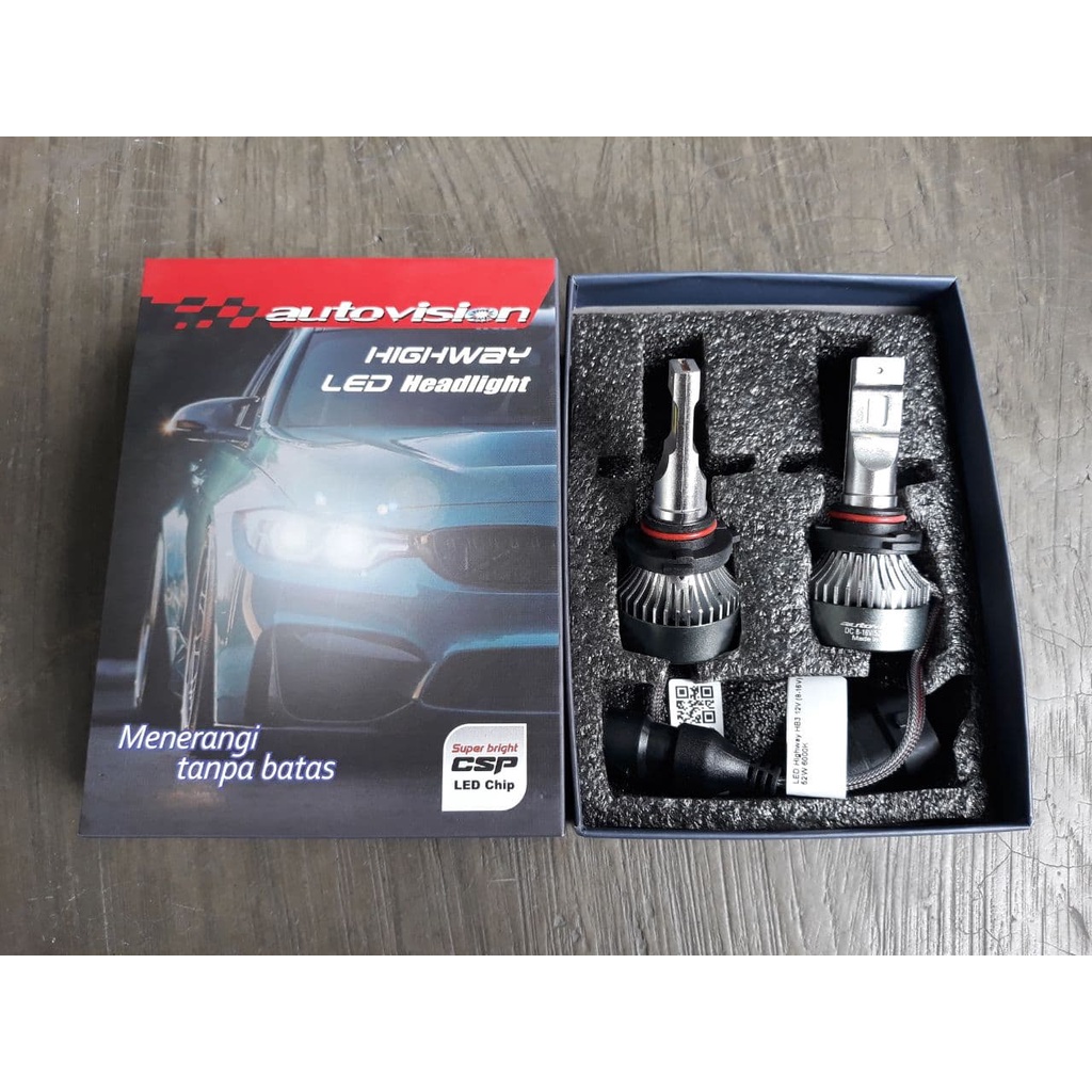 LED AUTOVISION HB3 HIGHWAY 6000K 52W