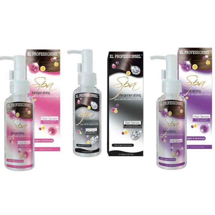 ✿ BISA COD✿ SPA XL Professionnel hair serum 125ml - Ungu dry color