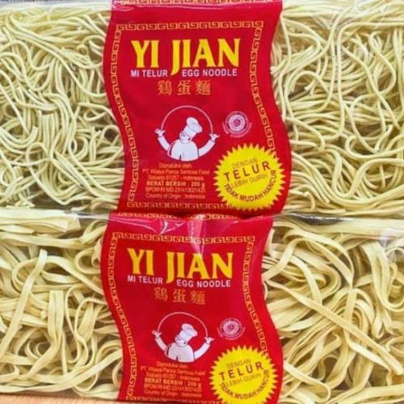 

Mie Telur Yi Jian 200gr