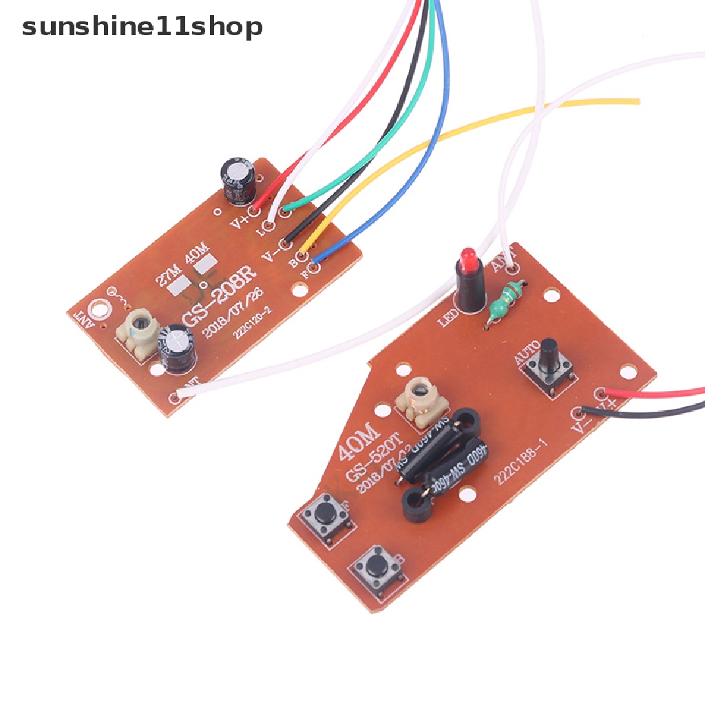 Sho 5CH RC Remote Control 27MHz Papan Pemancar Dan Receiver Sirkuit N