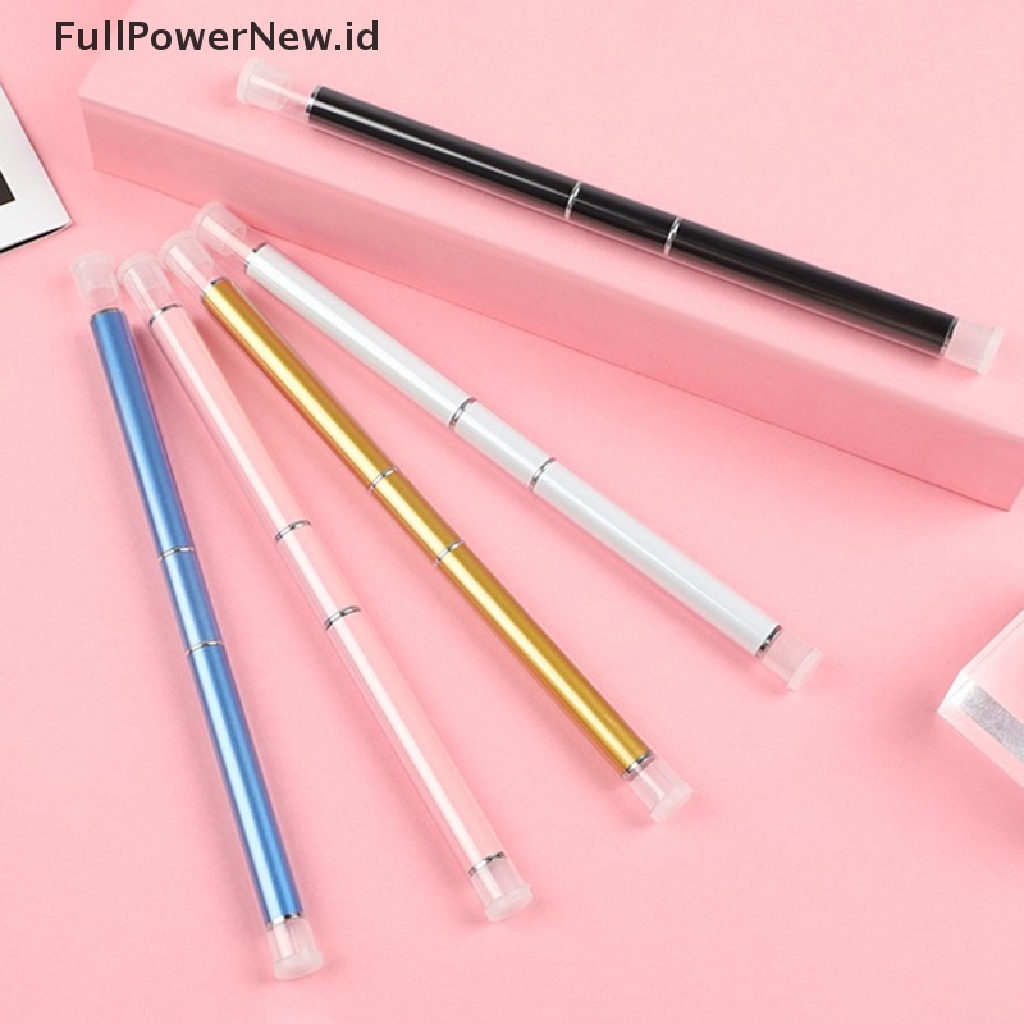 Power Kuku Dotg Pen Dual Ended Art Brush Berlian Imitasi Rotary Push Picker Wax Pencil ID