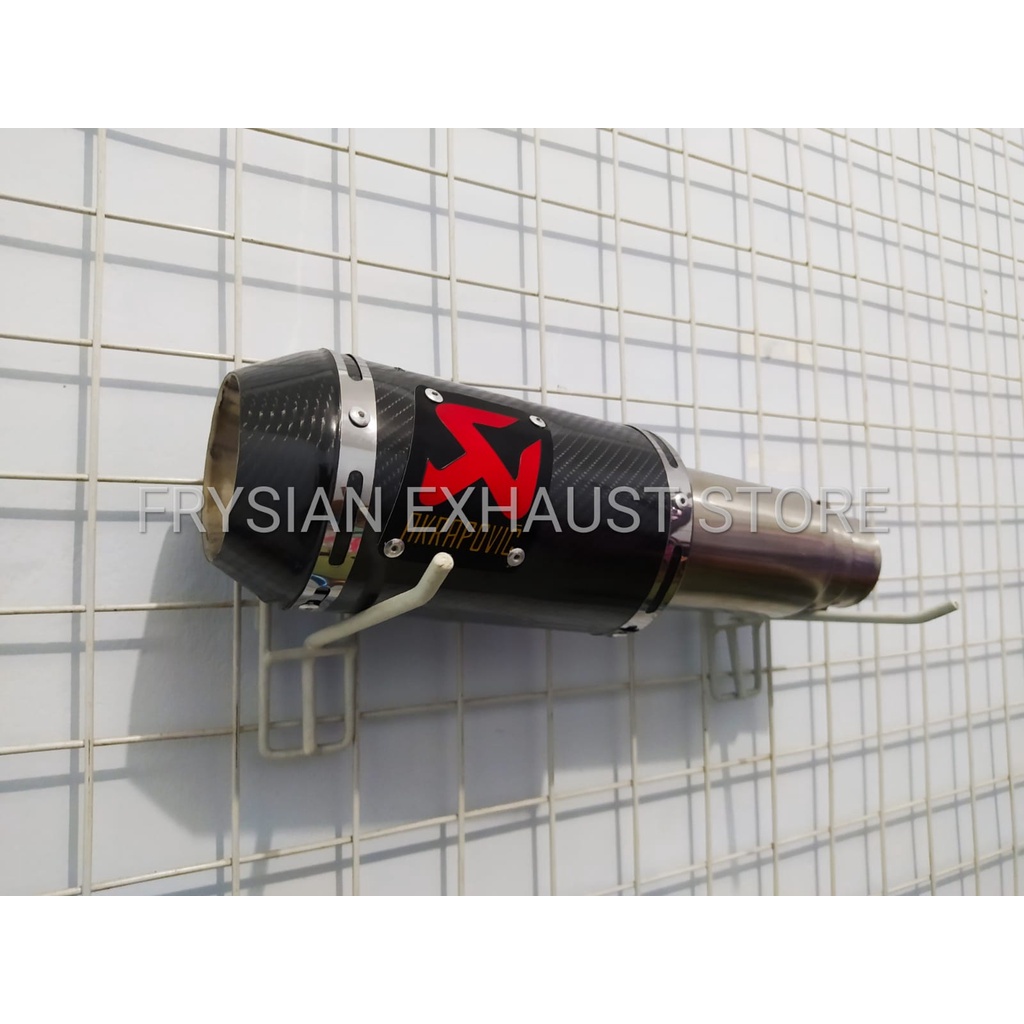 Knalpot Racing Akrapovic GP M1 Lorenzo Tabung Silencer Slencer Silincer Slincer Only