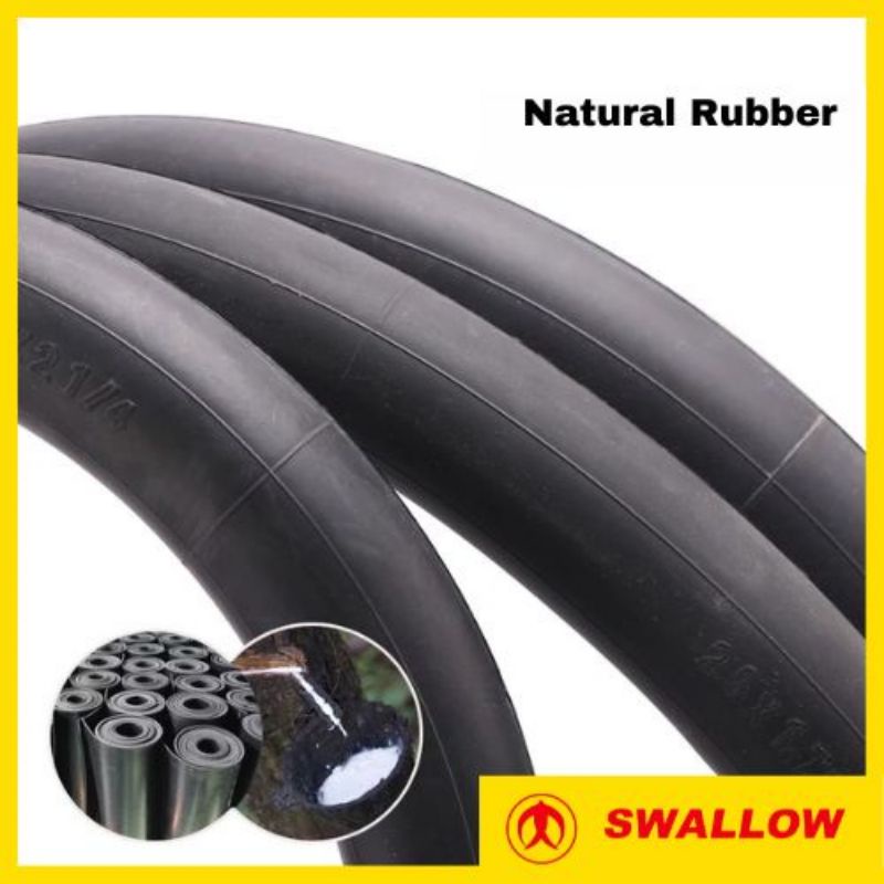 Ban Dalam Sepeda Ukuran 12 16 18 20 22 24 26 27 28 inch Swallow Anak Mini Lipat Becak Ontel MTB BMX 
