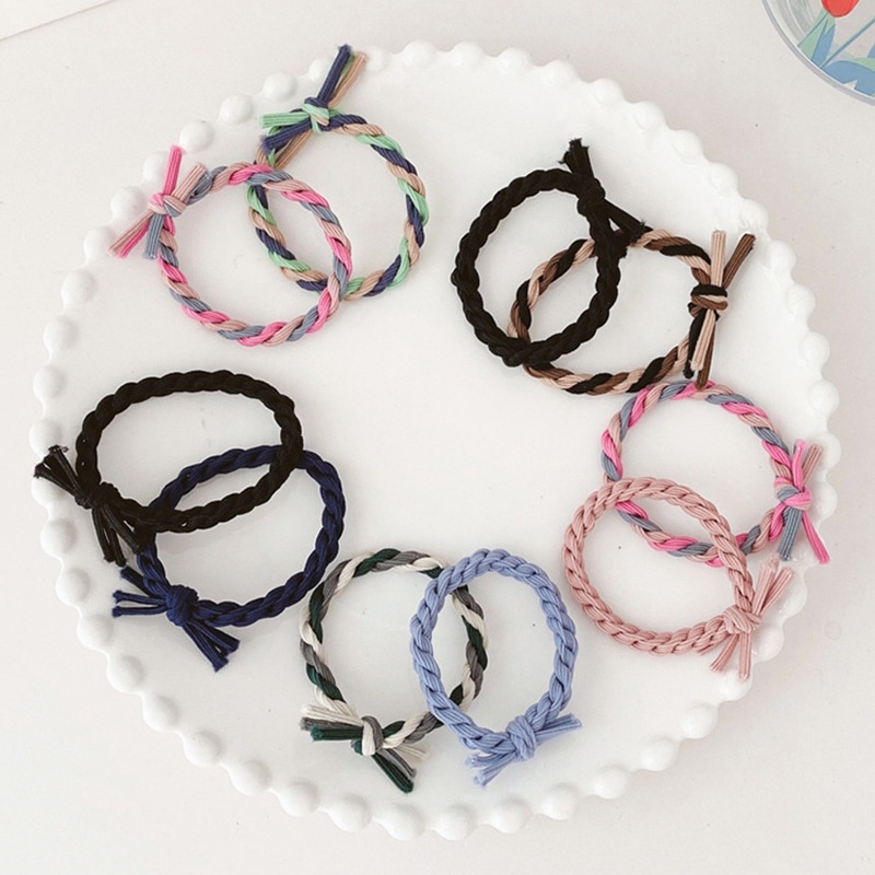 Headrope New Rubber Band Pengikat Kepala Karet Gelang Tinggi Elastis Tahan Lama Hiasan Kepala Tali Rambut Sederhana Cincin Rambut