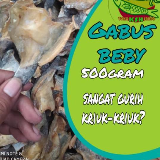 

★ Ikan asin gabus beby-500gram ☪