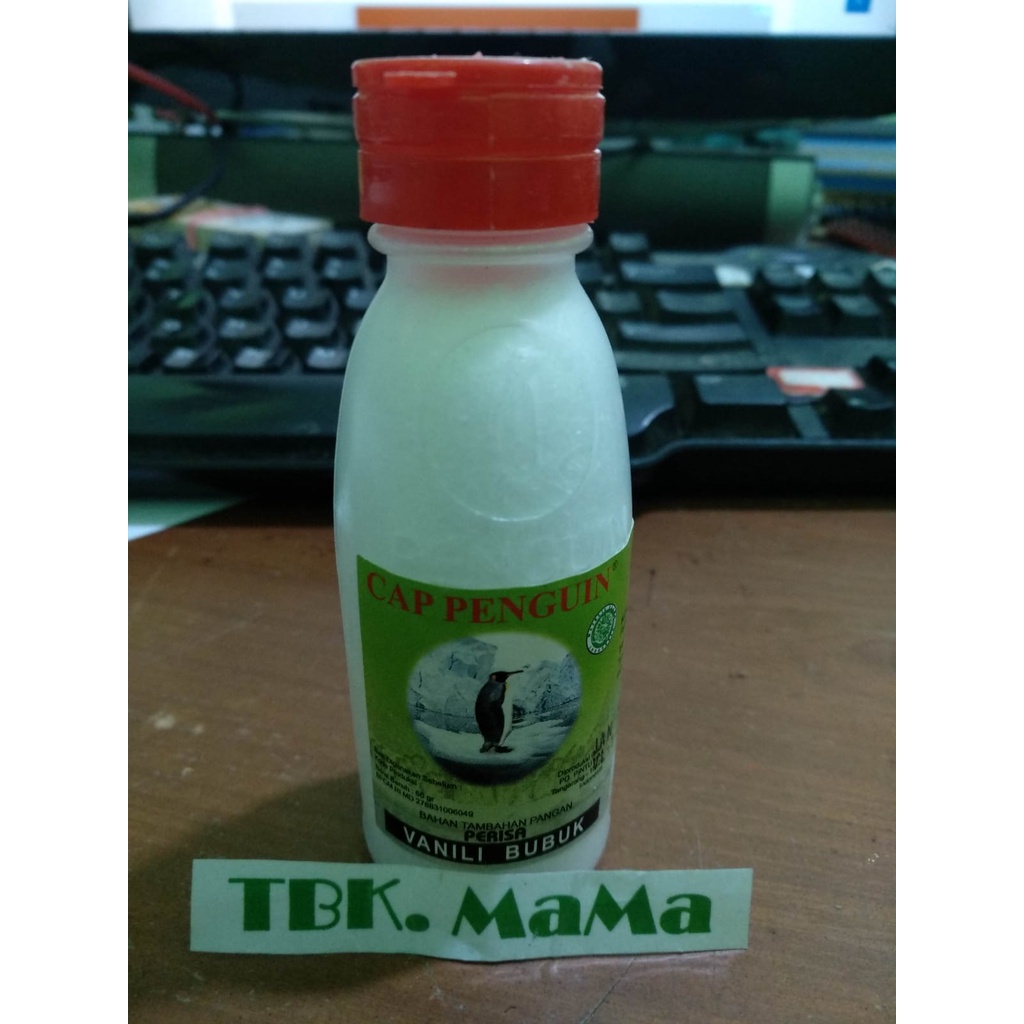 

Vanili Bubuk Merek Penguin Kemasan 60 Gram