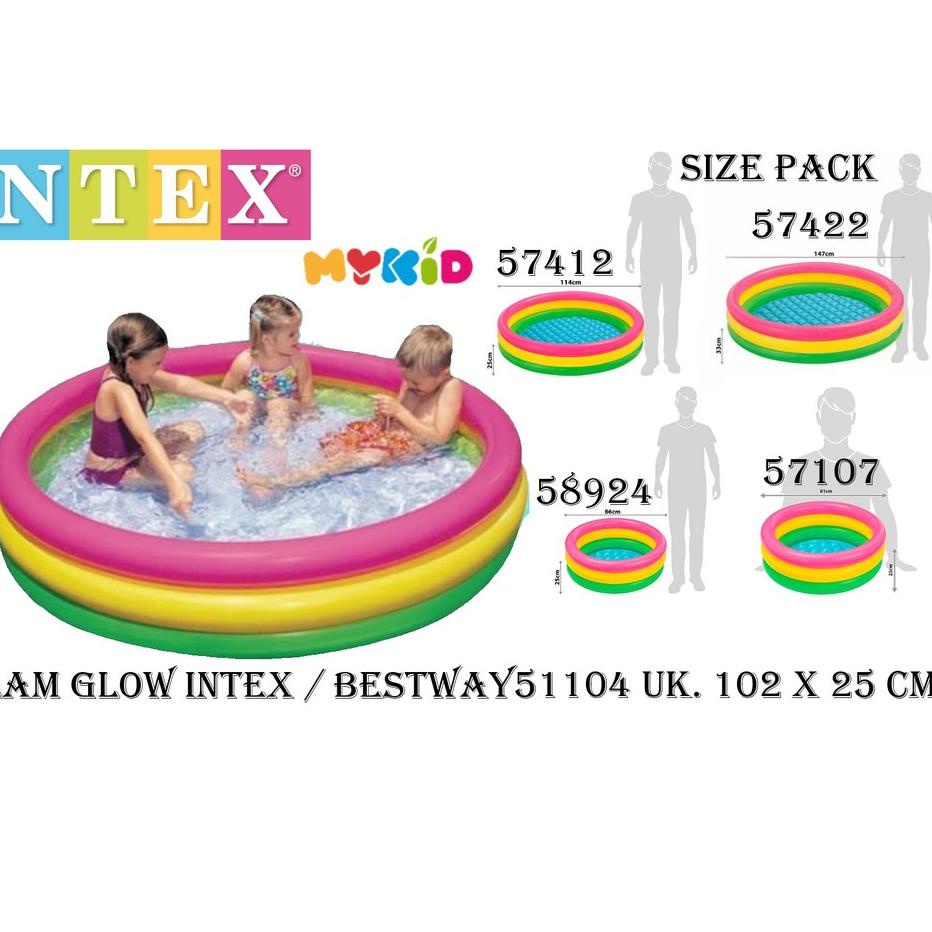 ➻ Kolam Anak Intex / Kolam Karet Intex /Kolam Renang intex ✥