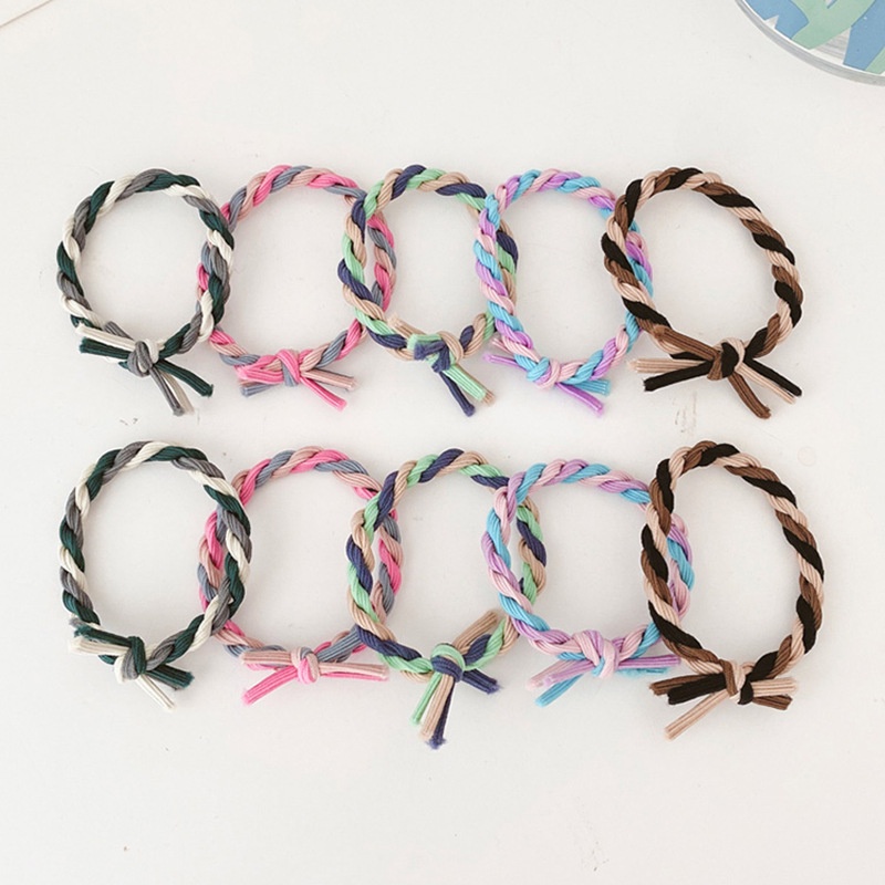 Headrope New Rubber Band Pengikat Kepala Karet Gelang Tinggi Elastis Tahan Lama Hiasan Kepala Tali Rambut Sederhana Cincin Rambut