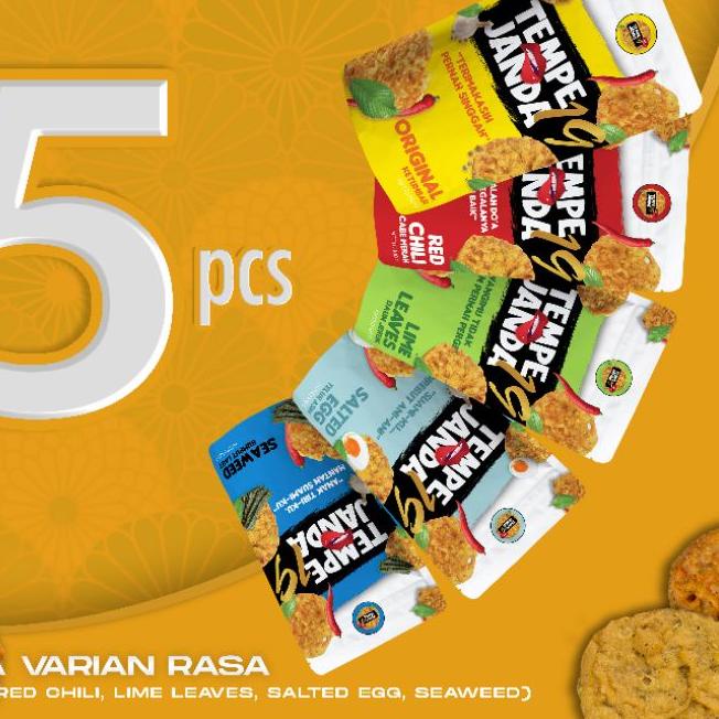 

➺ Snack Keripik Tempe Janda19 Paket Single Campur (Isi 500gr) ☪