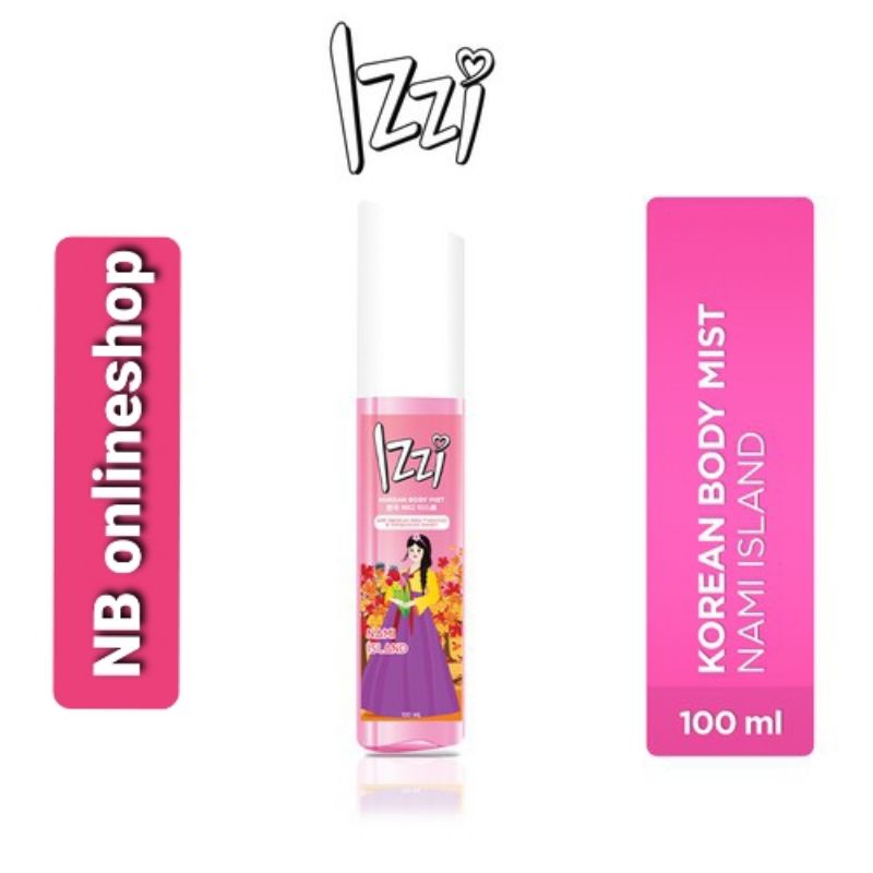 IZZI KOREAN BODY MIST NAMI ISLAND 100ML