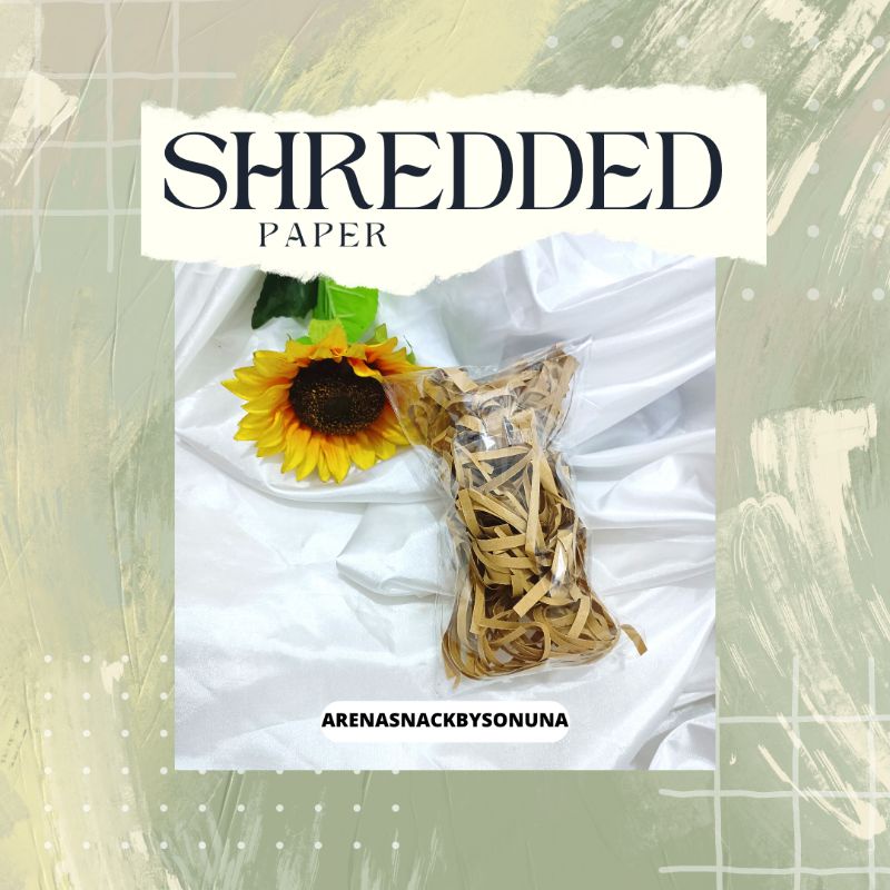 

KERTAS CACAH / SHREDDED PAPER (25Gr)