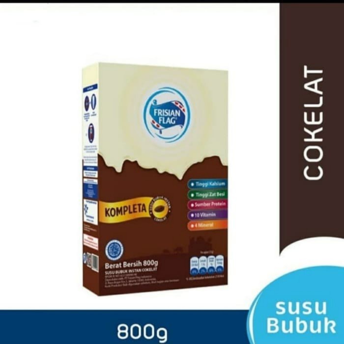 

[ COD ] Frisian Flag kompeta susu bubuk coklat 800gram