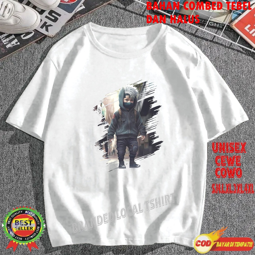 APPS Promo Kaos ANIME NARUTO AT SHAZUKE BERDIRI Kaos Terlaris Kualitas Terjamin/Kaos Murah /Pakaian Pria pakaian Wanita/Kaos Distro Pria Kaos Promo/Best Seller