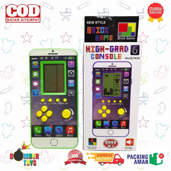 MAINAN ANAK GAME TETRIS NOSTALGIA KADO COWOK CEWEK GAMEBOI GAMEWATCH