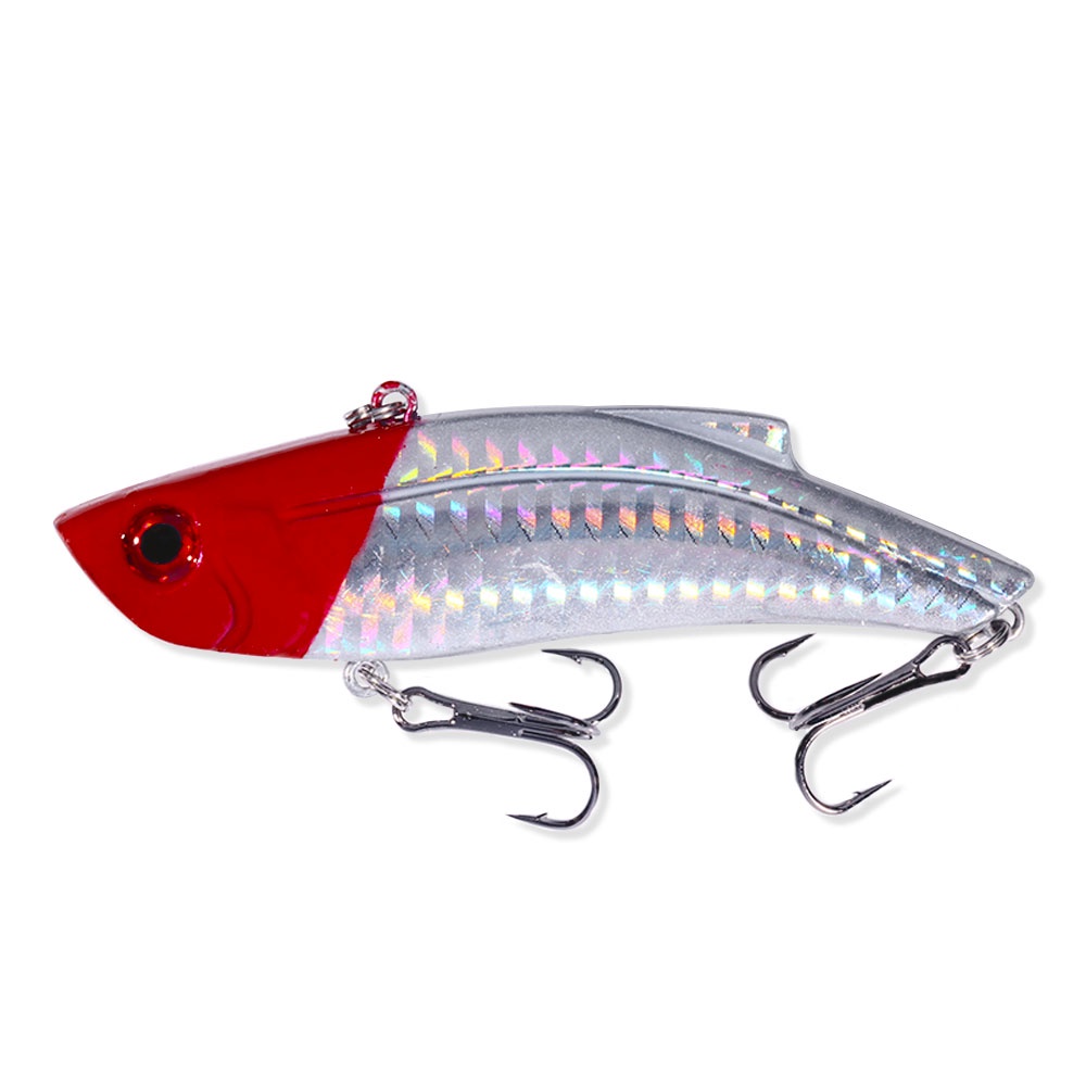 HENGJIA 8pcs 9cm/27g VIB umpan minnow pancing crankbait swimbait bass fishing lure ikan kail tackle