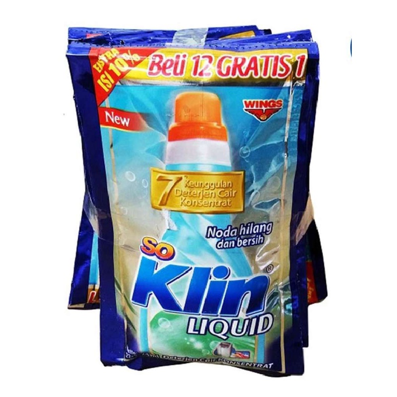 SO KLIN LIQUID SACHET 12+1X22 ANTIBACTERIAL (10)