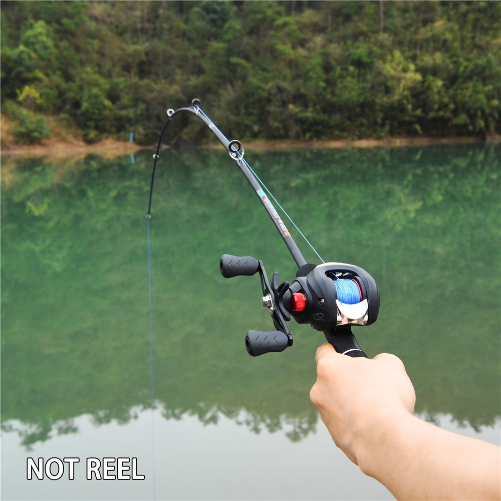 Pancing 1.65m-2.1m Dengan Bahan Serat  Spinning Casting Fishing Rod Untuk Memancing Joran Pancing Putar Sangat Ringan Joran Pancing Nyaman EVA Pegangan