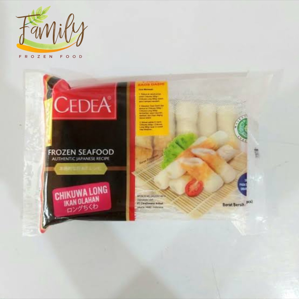 Cedea Chikuwa Long 480gr Frozen Food Grosir