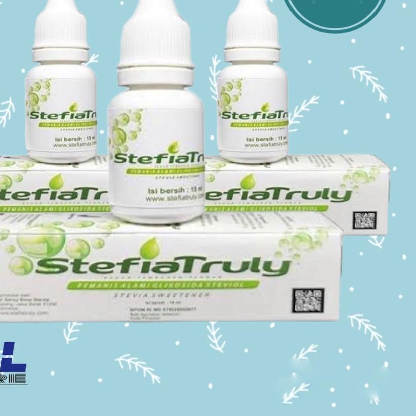 

♦ Stevia truly gula Stefia / pemanis alami stevia / Gula tetes 15 ml ☼