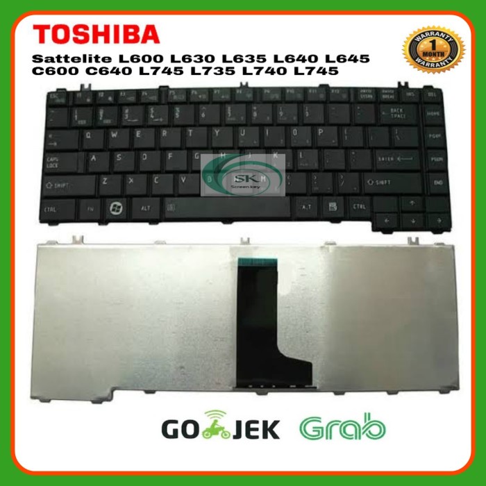 Keyboard Keyboard Toshiba Satellite C600 C600D C605 C640 C640D