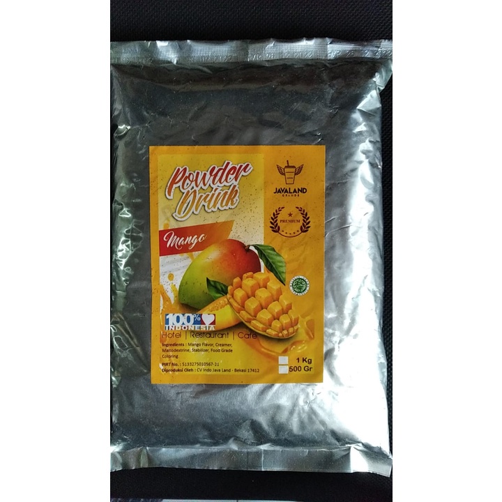 

✨NEW✨ -Mango PREMIUM Bubuk Minuman Powder Drink Javaland- 1.1.23