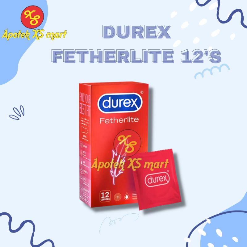 DUREX FETHERLITE - KONDOM UNTUK PRIA