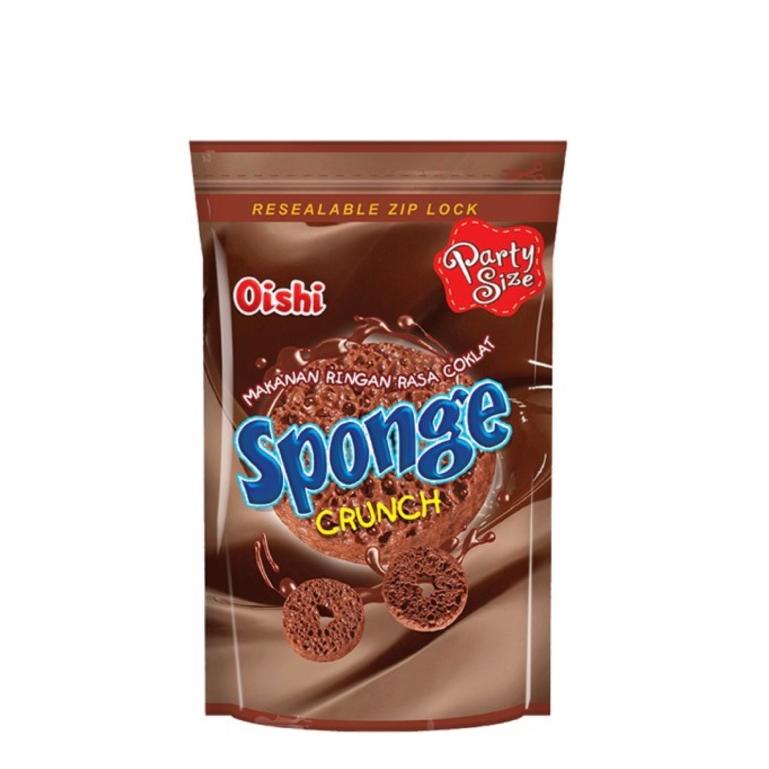 

R81 Oishi Sponge Crunch Cokelat 100 gr WOW BANGET ゜