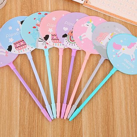 

✨Grosir✨ 1 LUSIN PULPEN GEL MOTIF KIPAS LUCU IMUT / BOLPEN GEL KARAKTER / PULPEN KIPAS BALLPOINT FS PP63 gas !!