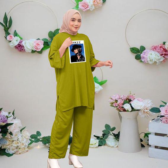 SETELAN CELANA WANITA OVERSIZE LD 130CM