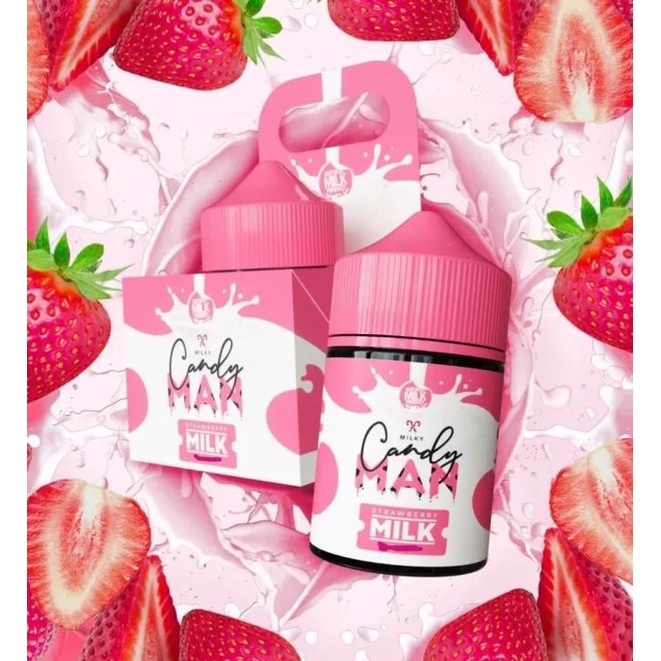 CANDYMAN MILK STRAWBERRY CUKAI 2023