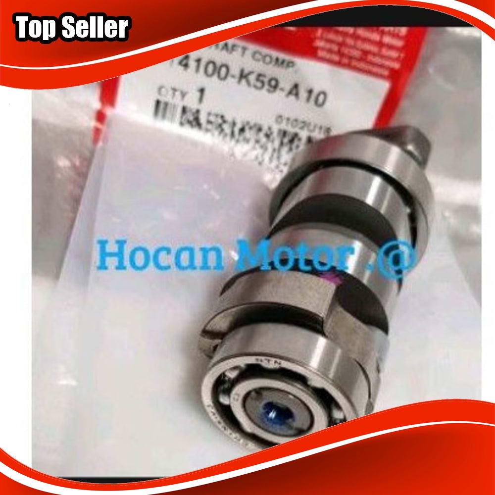 Noken As Camshaft Honda Vario 150 FI LED 14100-K59-A10 Original Promo Harga Murah