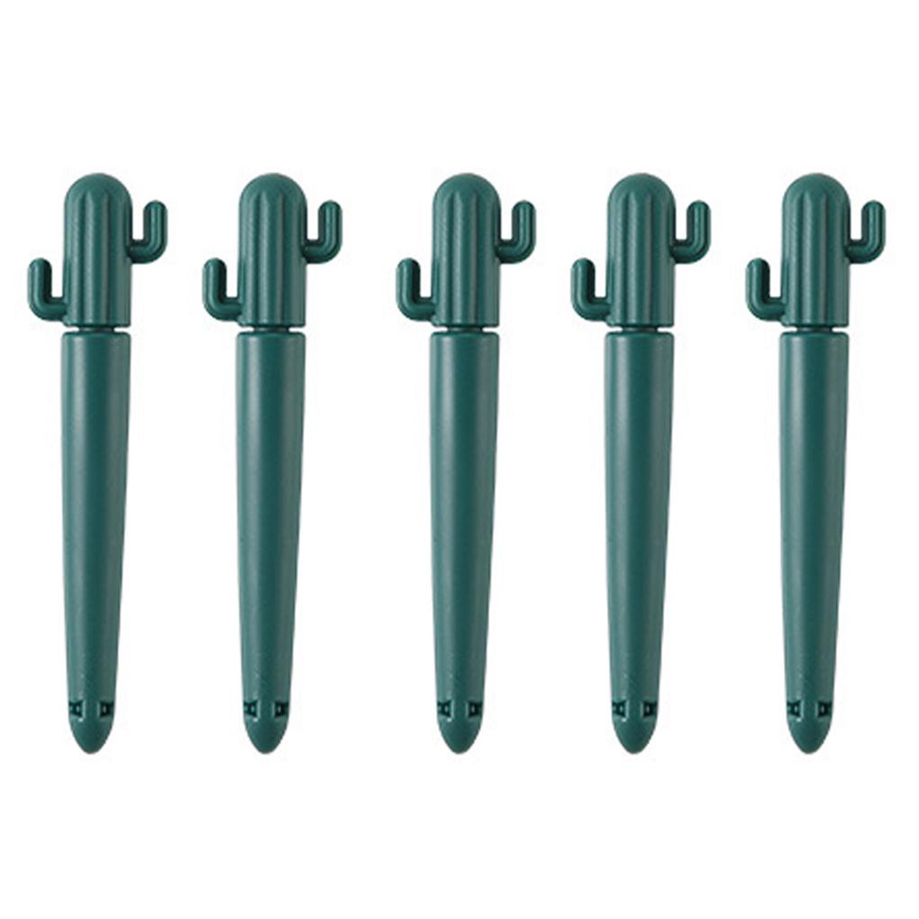 Set 5klip Penyegelan Fresh-Keeping Sealer Kedap Udara Kantong Roti Jepit Home Pantry Penyimpanan Makanan Indoor Organizer Gadget