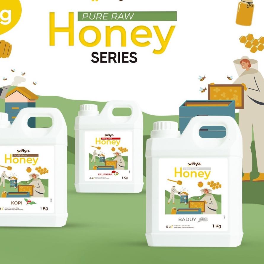 

❀ Murni Asli 1Kg | Safiya Raw Honey Premium Original Series ✯
