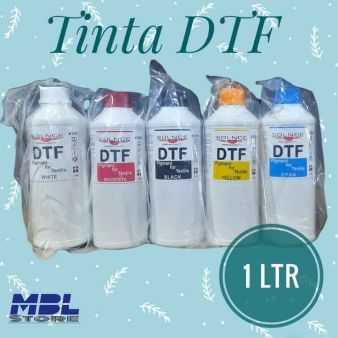 

Tinta DTF SOLNCE 1 liter CMYKW